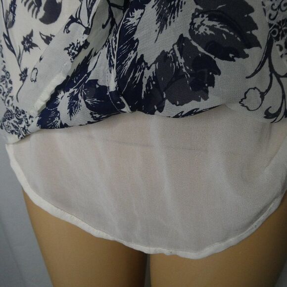 Lucky Brand Floral Embroidered Strap Tank Blouse - Picture 7 of 12